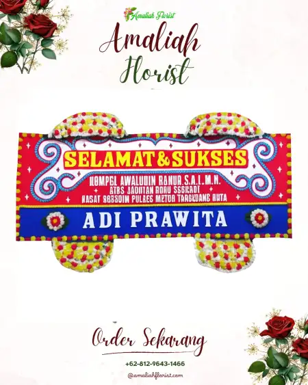Papan Bunga Ucapan Selamat Bulumulyo